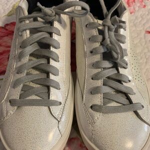 New P448 Leather Sparkle Sneakers
